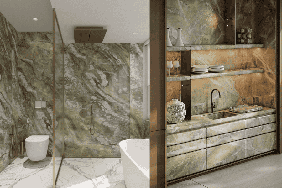 Prague Green Marble