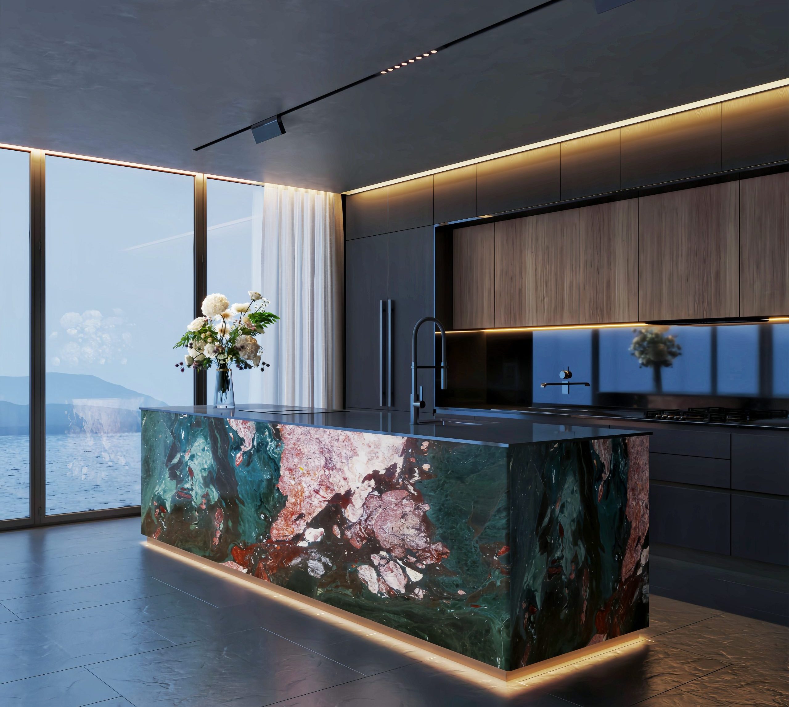 Wide-Ranging Applications of Icestone's Four Season Green Marble