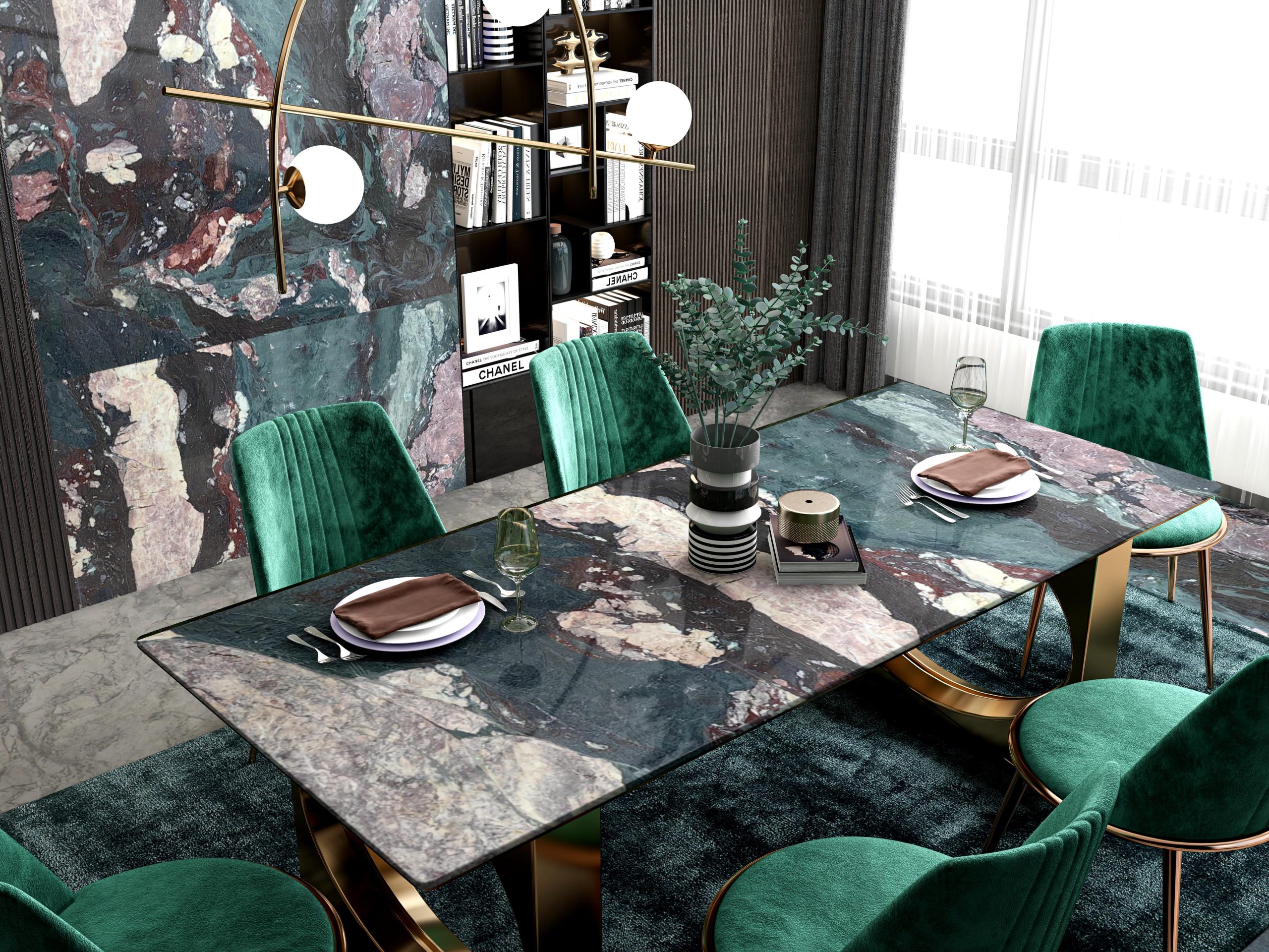 Wide-Ranging Applications of Icestone's Four Season Green Marble