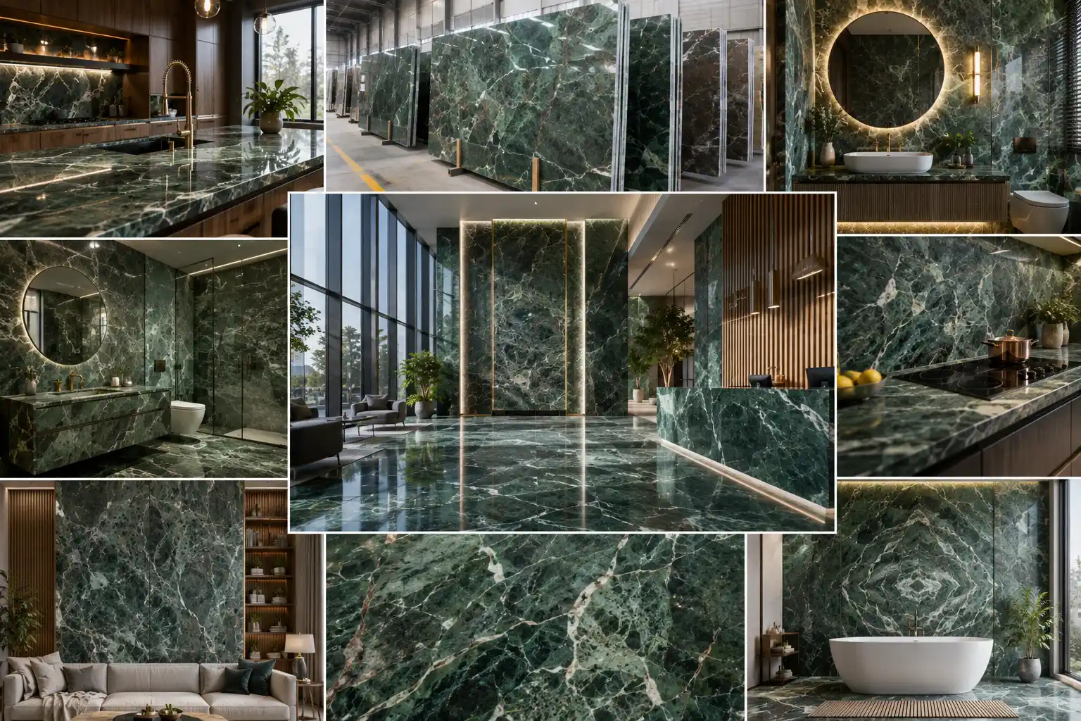 Green Marble Slabs Applications Green Marble Slabs Applications