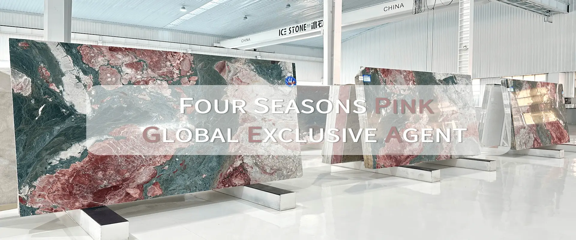 ICE STONE FOUR SEASONS PINKGLOBAL EXCLUSIVE AGENT