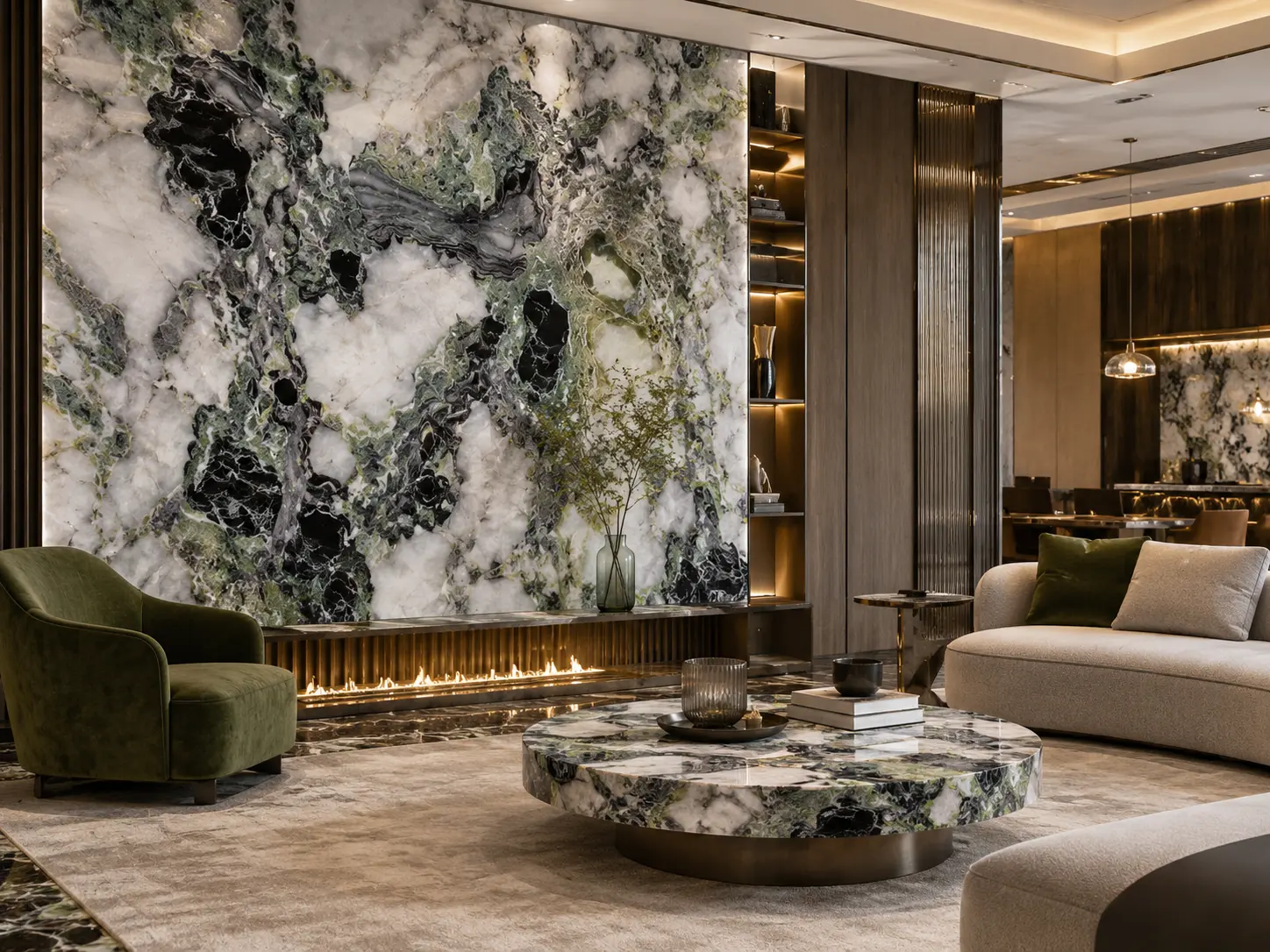 Top 10 Material Pairings to Complement the Vivid Green of Ice Connect Marble