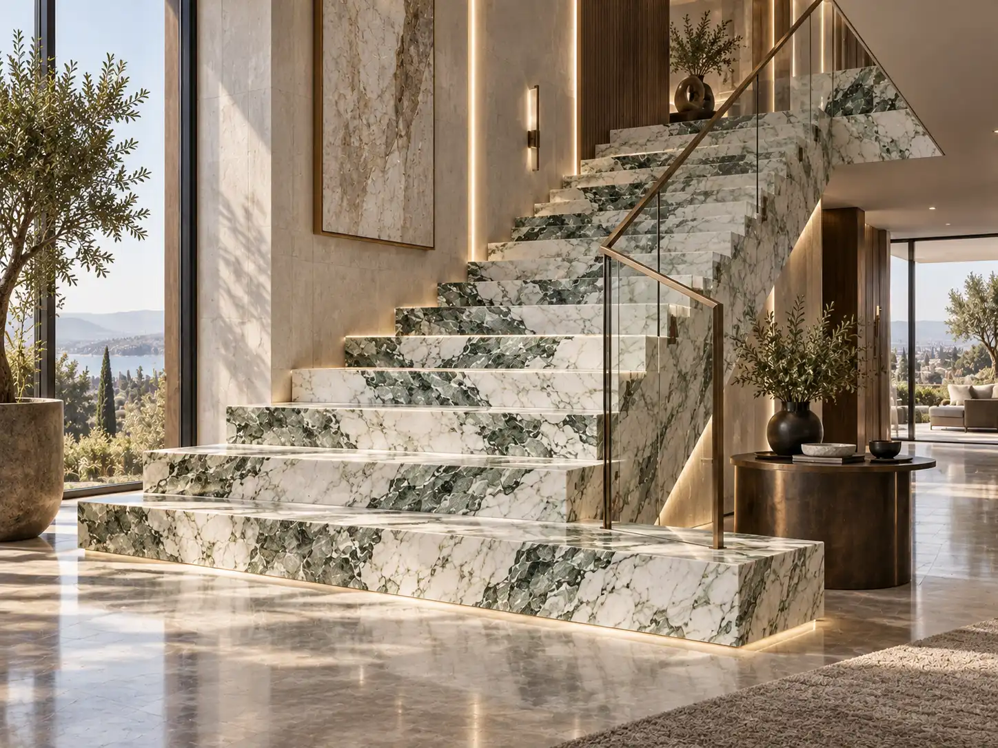 Ice Connect Marble Stairs Ice Connect Marble Stairs