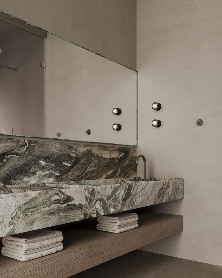 Ice Connect Marble bathroom countertops