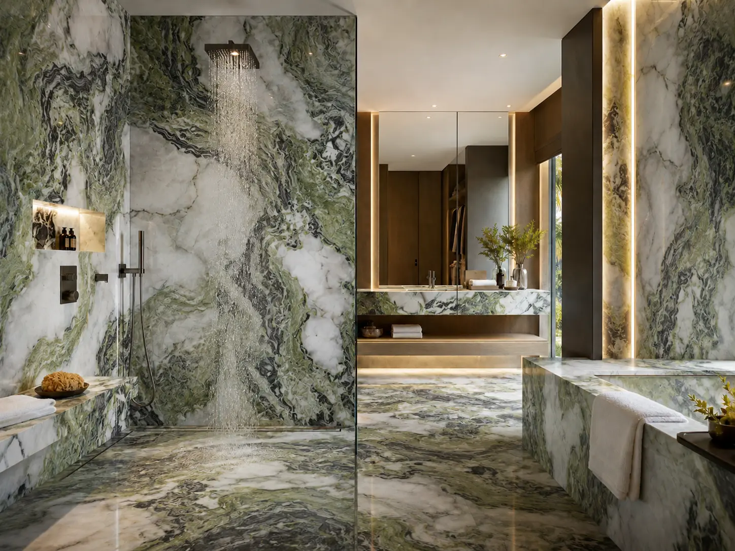 Ice Connect Marble in Wet Areas: Waterproofing and Sealing Standards for Luxury Spas