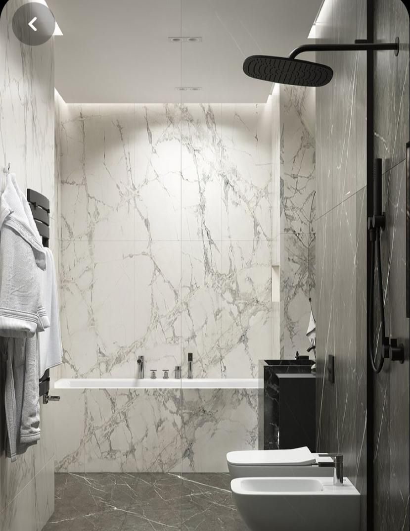 Marble Wall Bathroom Marble Wall Bathroom