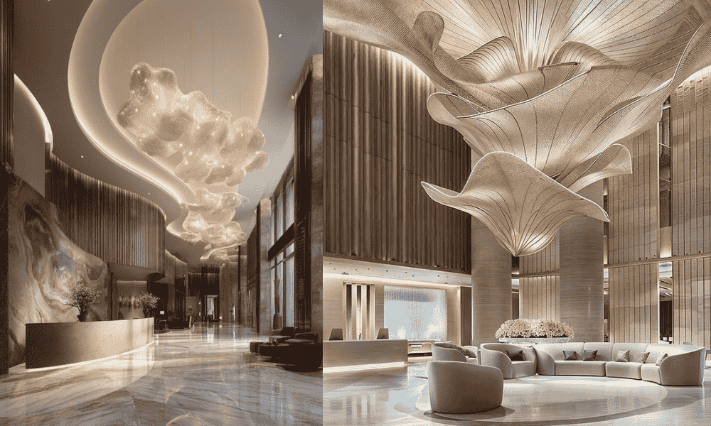 Marble for hotel lobby