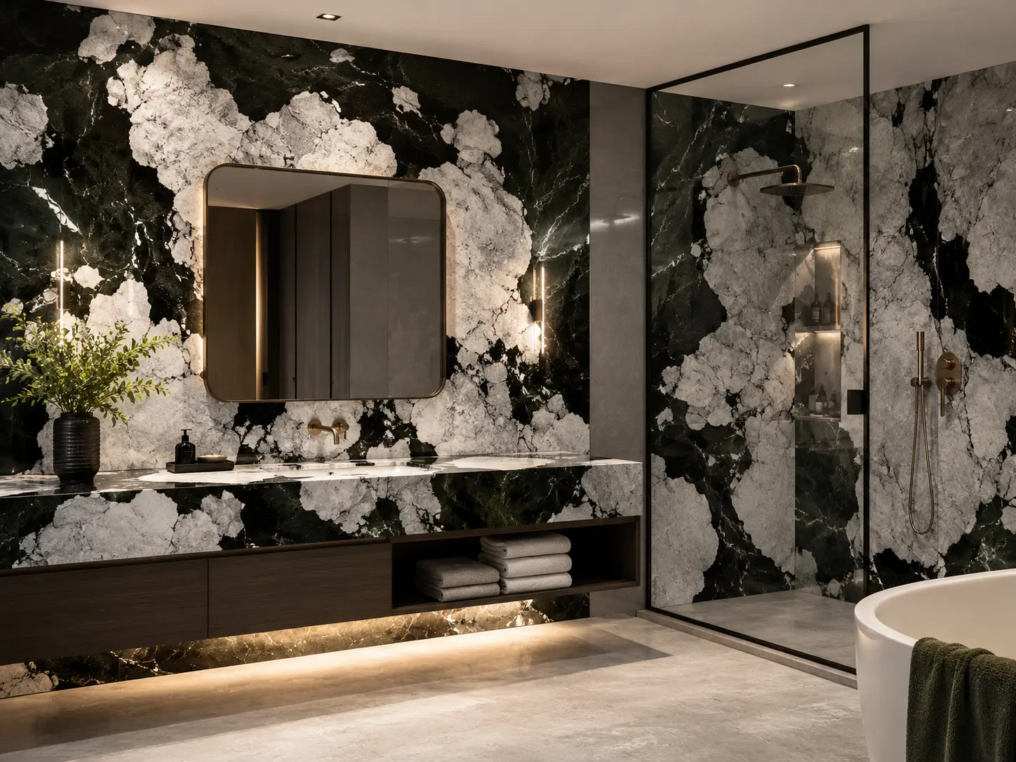 Panda Green Marble for bathrooms Panda Green Marble for bathrooms