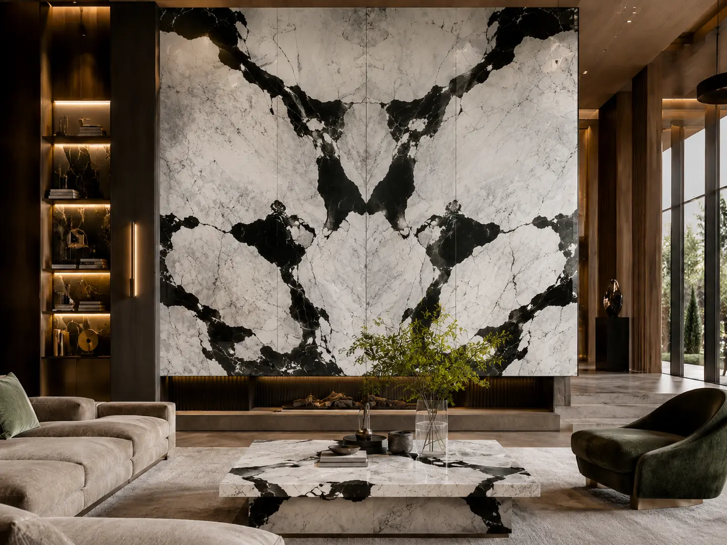 Top 8 Benefits of Using Panda Green Marble in Luxury Design