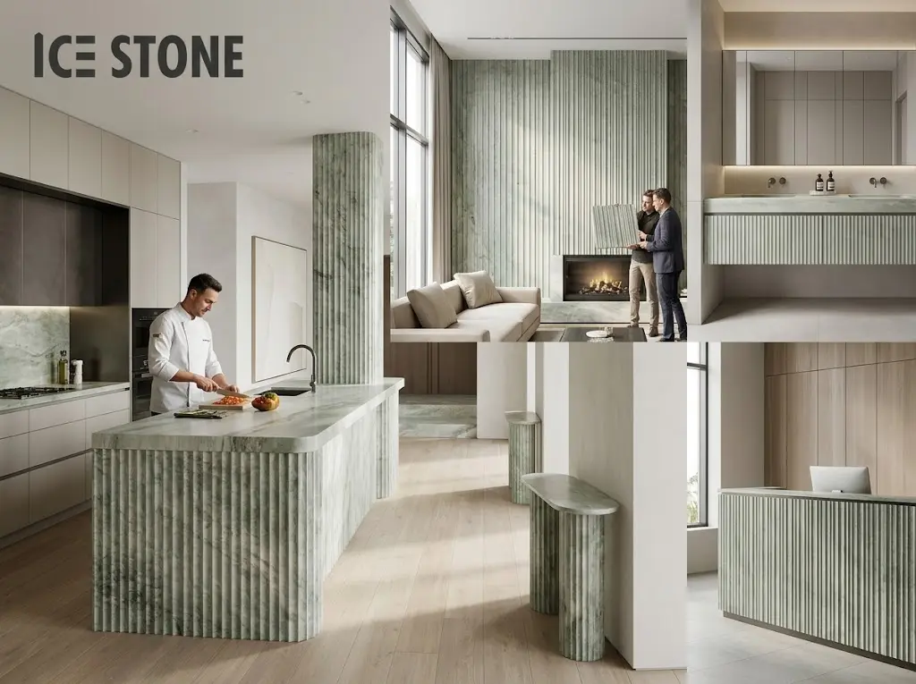 Top 10 Fluted Ice Connect Marble Designs for Modern Interiors