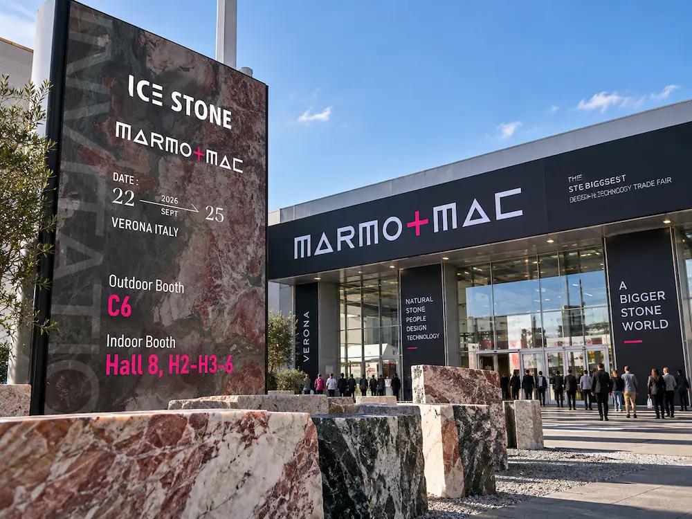 Meet ICE STONE at Marmomac 2026 in Verona, Italy